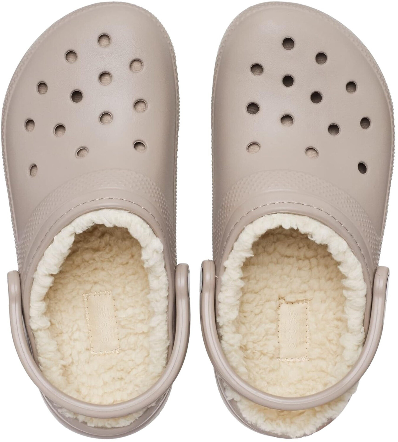 Fuzzy discount blue crocs