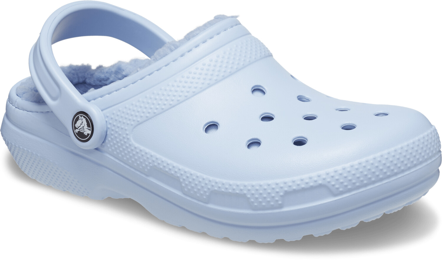 Crocs Classic Fuzz Lined Clog 203591 blue calcite au meilleur