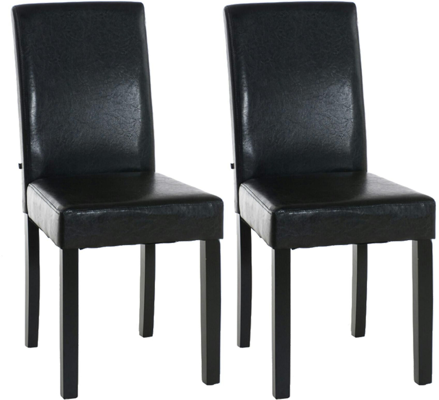 CLP Set of 2 dining chairs Ina black brown (181066503)