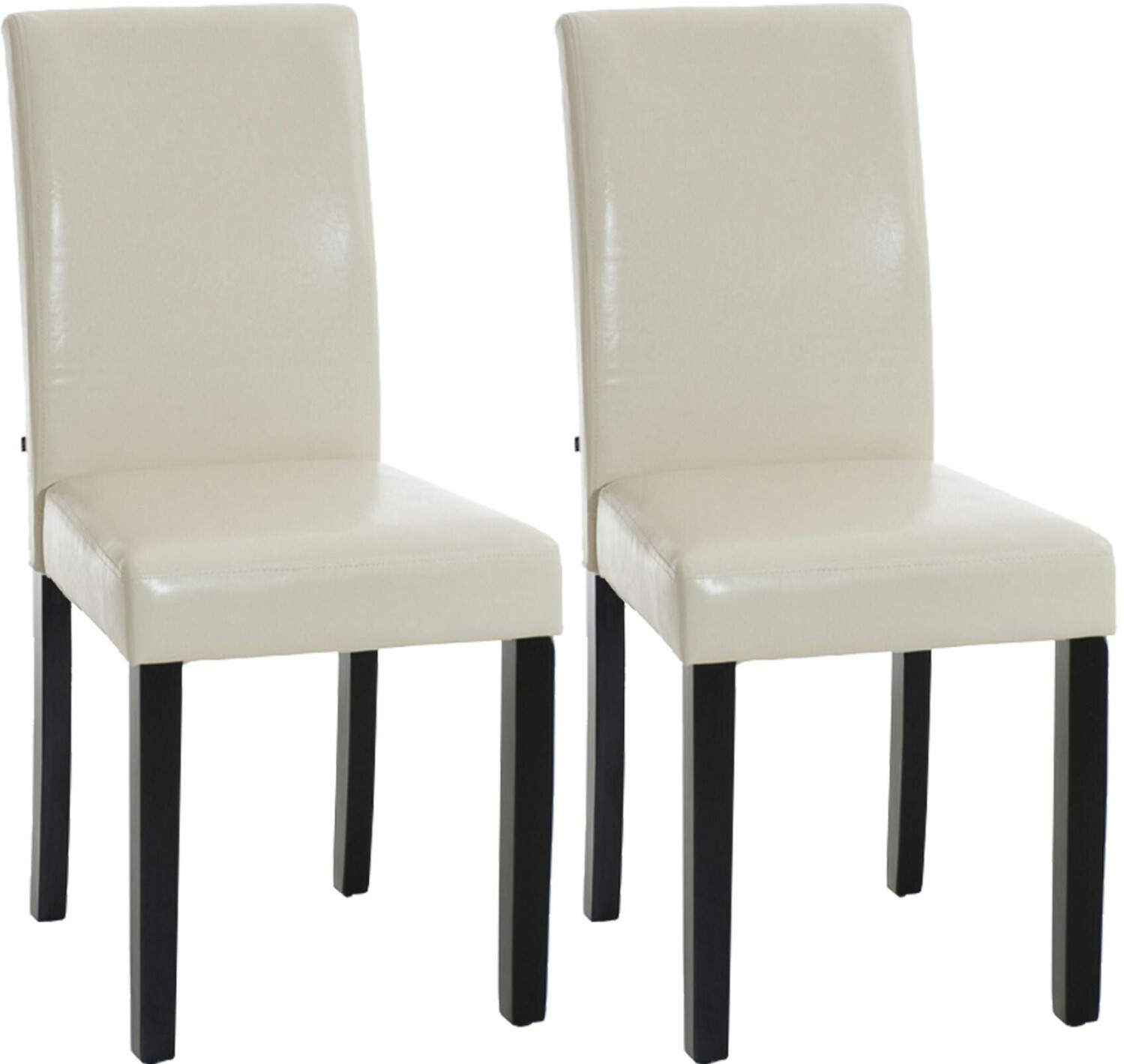 CLP Set of 2 dining chairs Ina black cream (181066304)