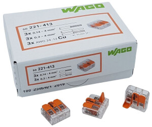 WAGO - WAGO 100 Verbindungsdosenklemmen - Sortiment 100 Stück