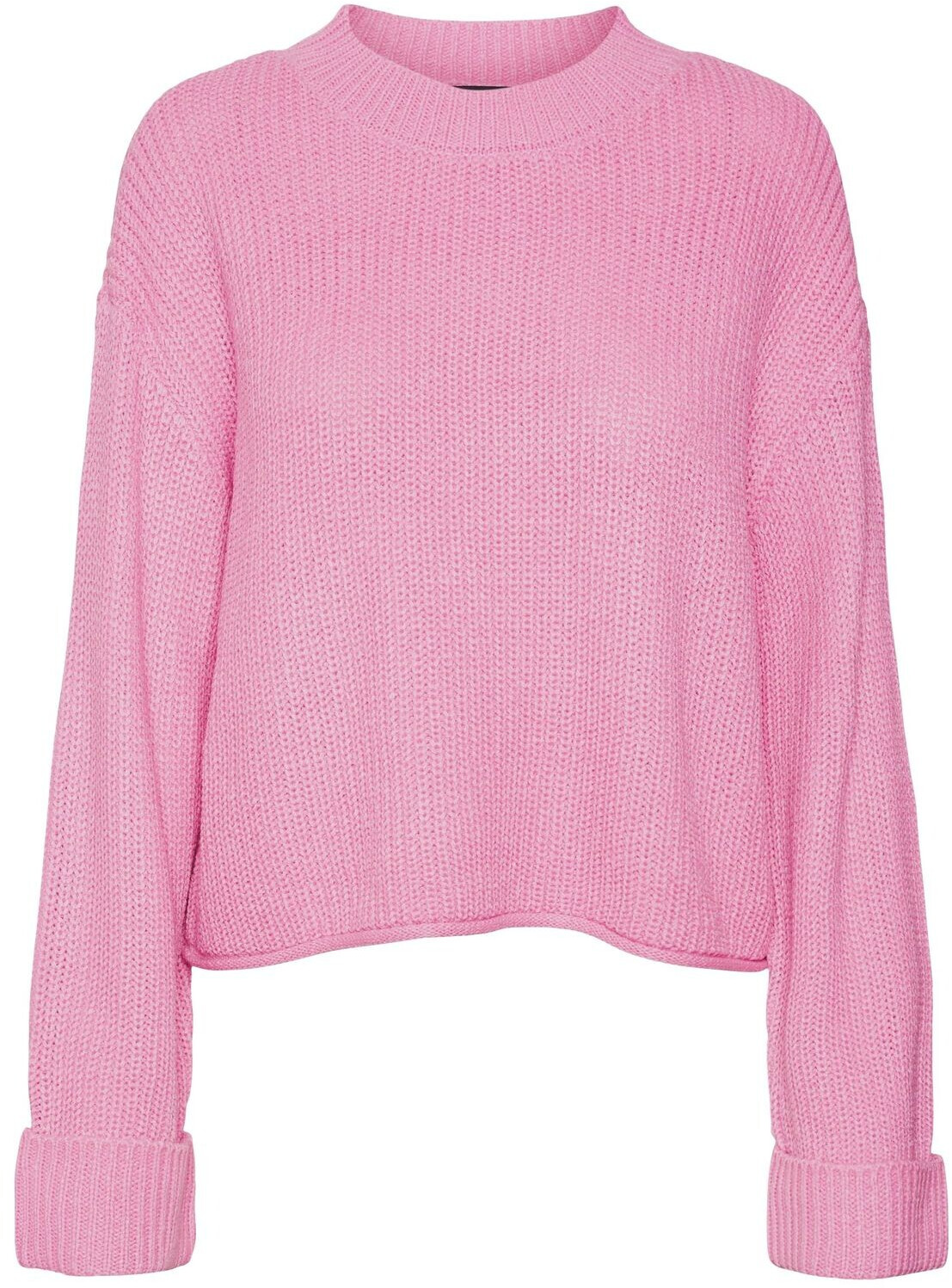 Maglione Vero Moda Donna VMJOAN LS U-Neck | Corto In Maglia | Maniche Lunghe | Colore Boo