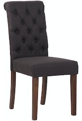 CLP Dining chair Lisburn fabric black (314445)