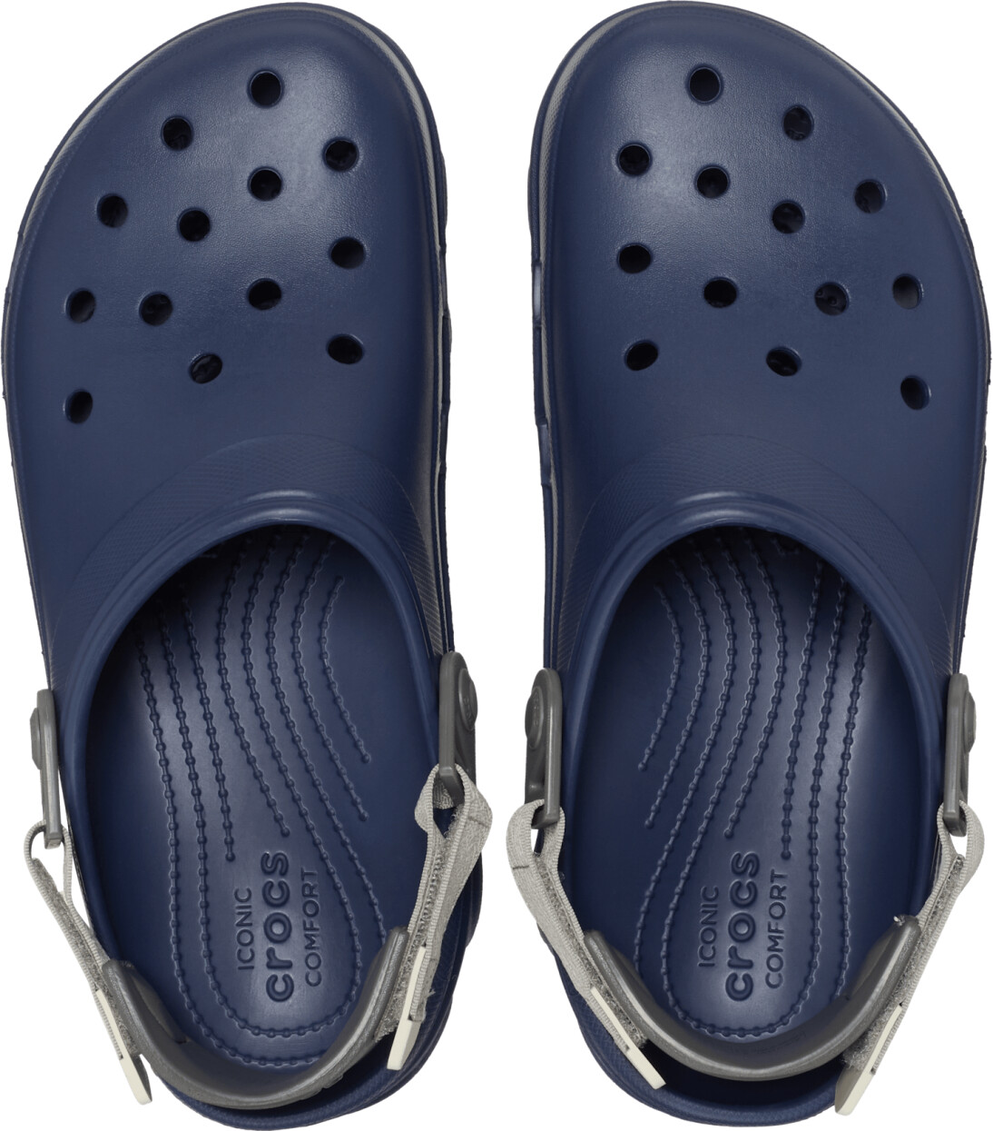 Dusty blue crocs best sale