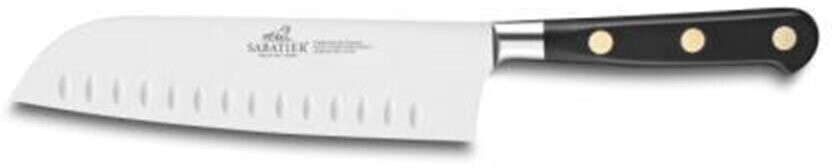 Lion Sabatier Santoku Knife Ideal 18cm steel black