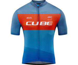 Cube TEAMLINE Trikot CMPT kurzarm blue´n´red´n´grey