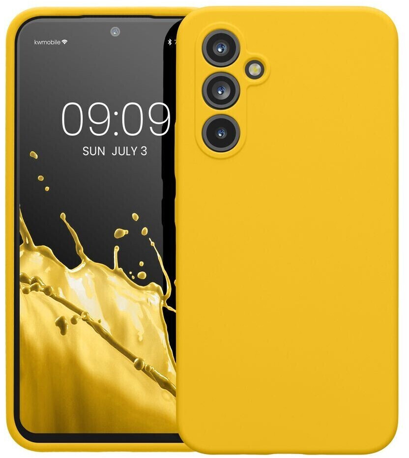 kwmobile Handyhülle kompatibel mit Samsung Galaxy A54 5G Hülle - gummierte  Handy Case aus Silikon in Strahlend Gelb ab 9,99 €