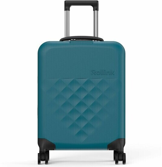 Rollink Vega 360 foldable 4-Wheel-Trolley 55 cm deep lagoon (360-21-330-380-100)