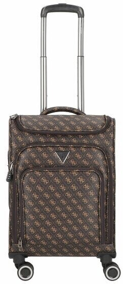 Guess Divvy Travel 4-Wheel-Trolley 47 cm brown (TWQ883-09830-BRO)