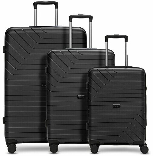 REDOLZ Essentials 05 4-Wheel-Trolley Set 3-piece black 2 (RD12348-2-01)
