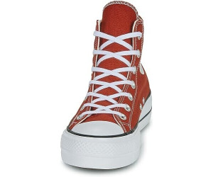 Red high top hotsell converse target
