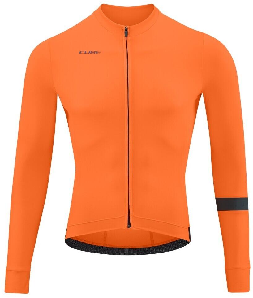 Cube Blackline Bike jersey long orange (2023)