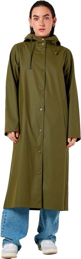 Noisy May Nmdalcon Coat Noos Gewatteerde jas, groen (Kombu Green), L/S X-Long dames, Kombu Green, L/S X-long