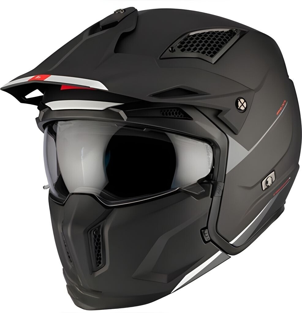 MT Helmets Streetfighter SV S Solid Black