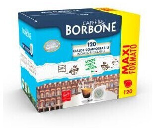 150 Cialde Caffè Borbone Miscela Oro ESE 44mm Compostabili