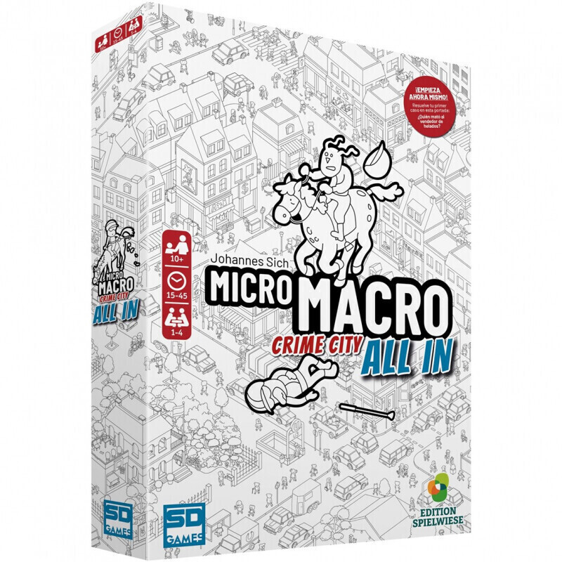 MicroMacro Crime City All In (Spanish)
