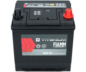 Fiamm Black 12V 50Ah D2050 Autobatterie Fiamm. TecDoc: .
