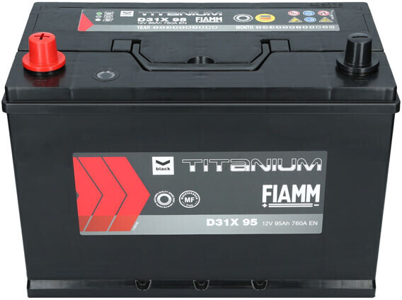 Fiamm Black 12V 95Ah D3195 Autobatterie Fiamm. TecDoc: .