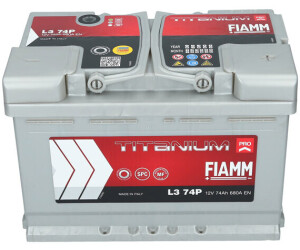 Fiamm Pro 12V 74Ah 680A/EN (L3 74P) a € 94,89 (oggi)