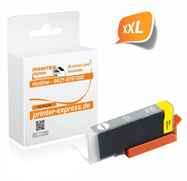 PrinterExpress ersetzt Canon CLI521GY grau ab 2,25 € Preisvergleich
