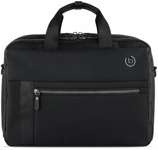 Bugatti Nero Gusset Briefcase black (496405-01)