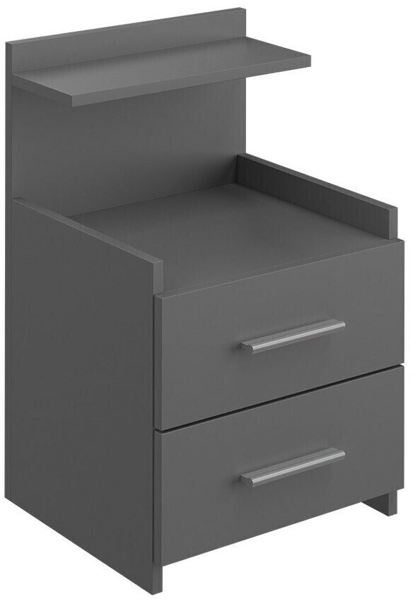 VICCO Bedside Table Alpin 40x62cm Anthracite
