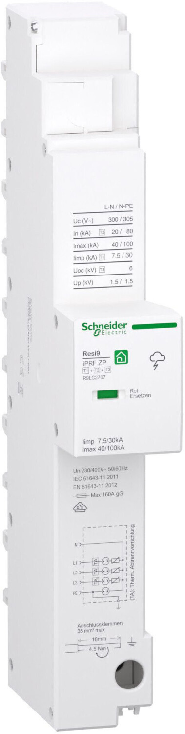 ABN ZP T1 T2 T3 7,5kA TT/TNS (R9LC2707)