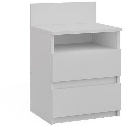 VICCO Bedside Table Monty 39,6x59,1cm White