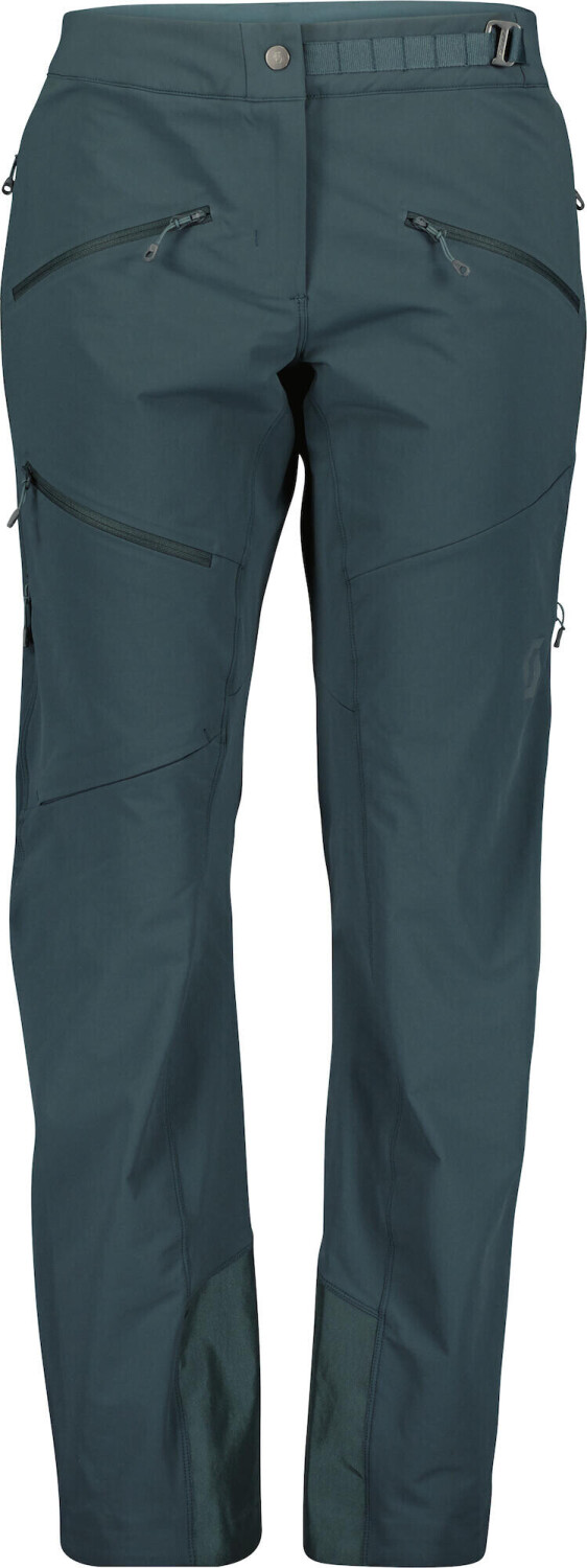 Scott Pants W's Explorair Softshell aruba green