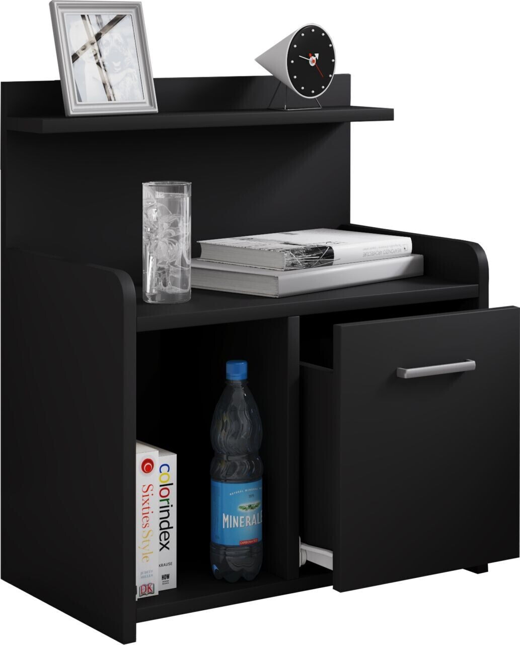 VCM Bedside Table with Drawer Nilasa 60x47x 29cm
