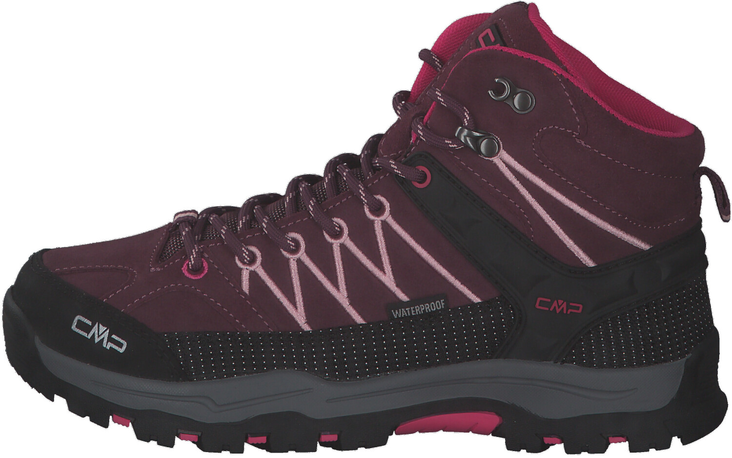 CMP Rigel Mid WP Kids (3Q12944J_05HM) prugna/peach