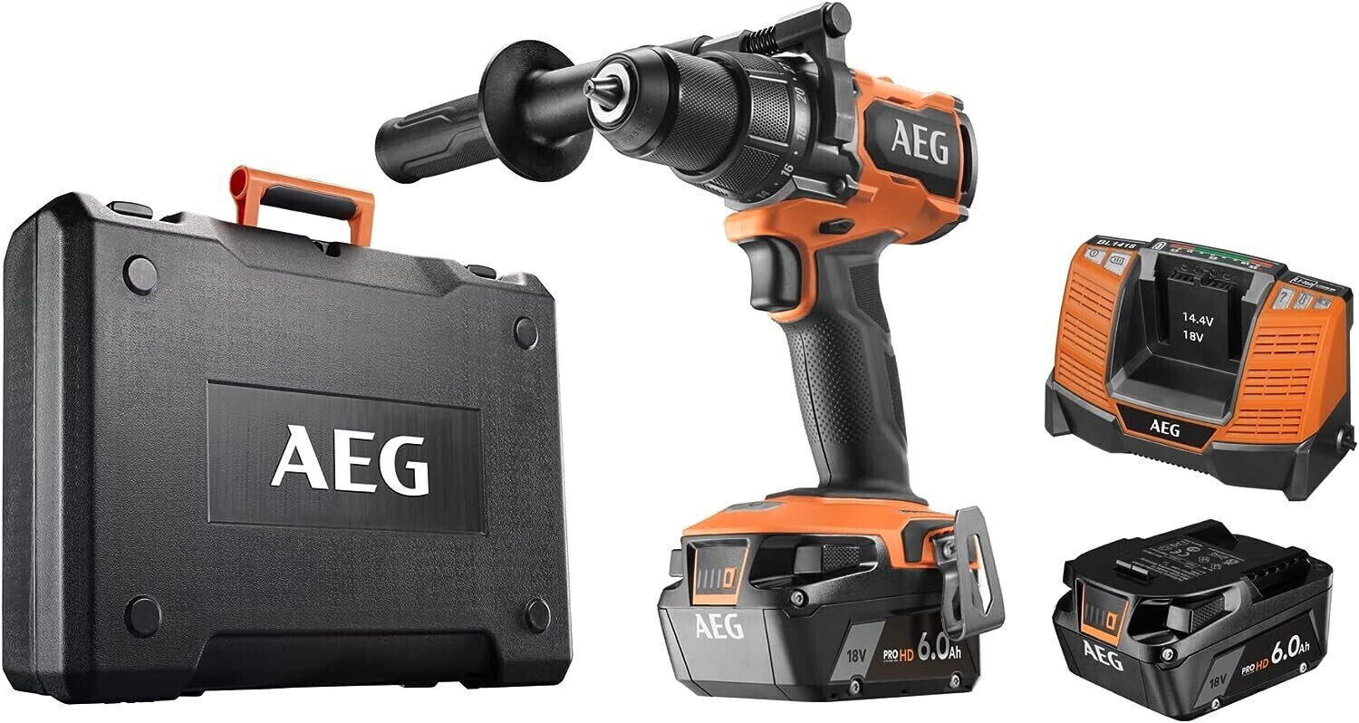 AEG BSB18BL-602 K (2 x 6,0 Ah + coffret de transport)