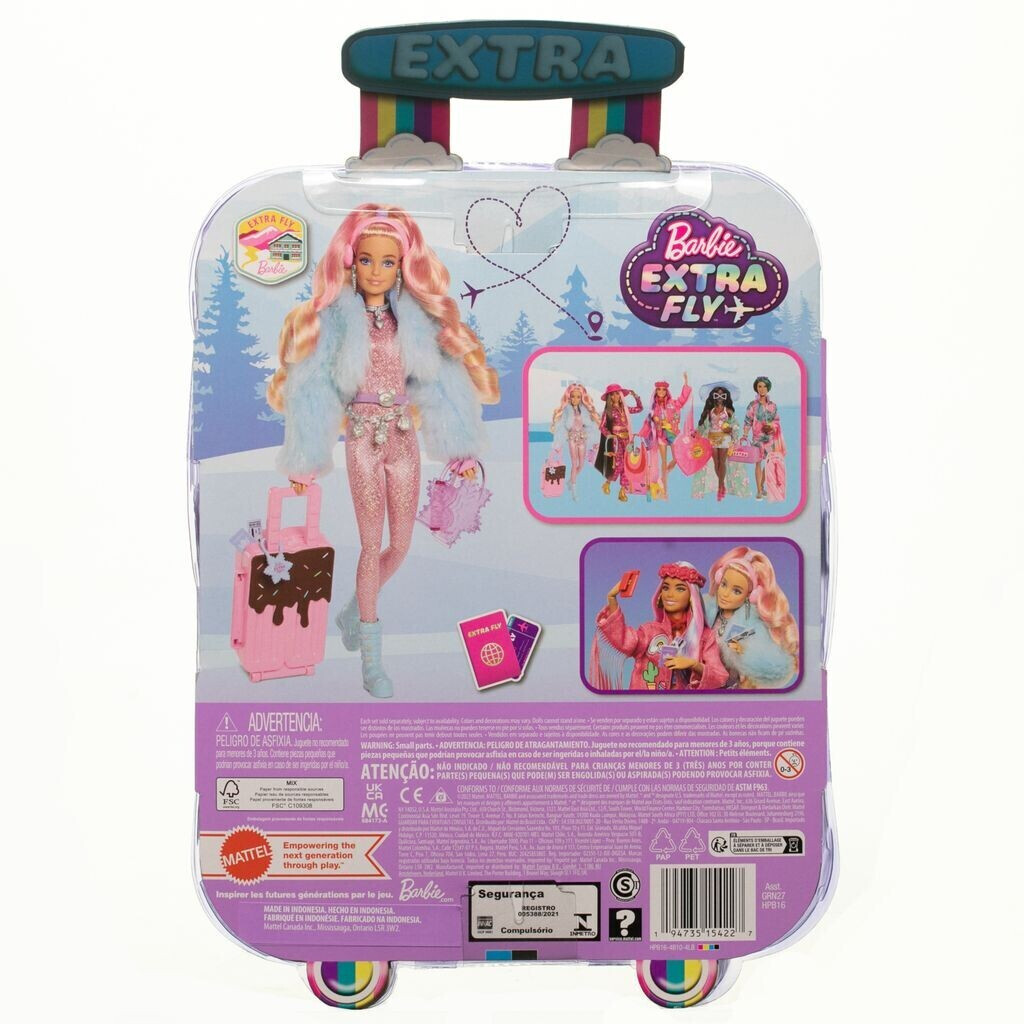 Barbie asst travel doll and 2025 accessories