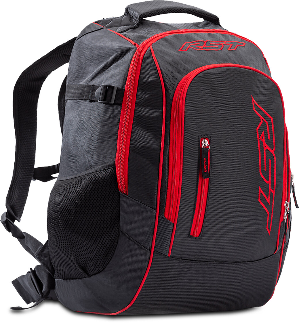 RST Motorcycle Backpack black/red