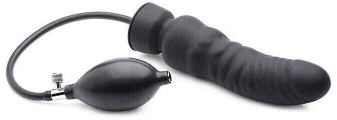 Master Series Dick-Spand Inflatable Silicone Dildo