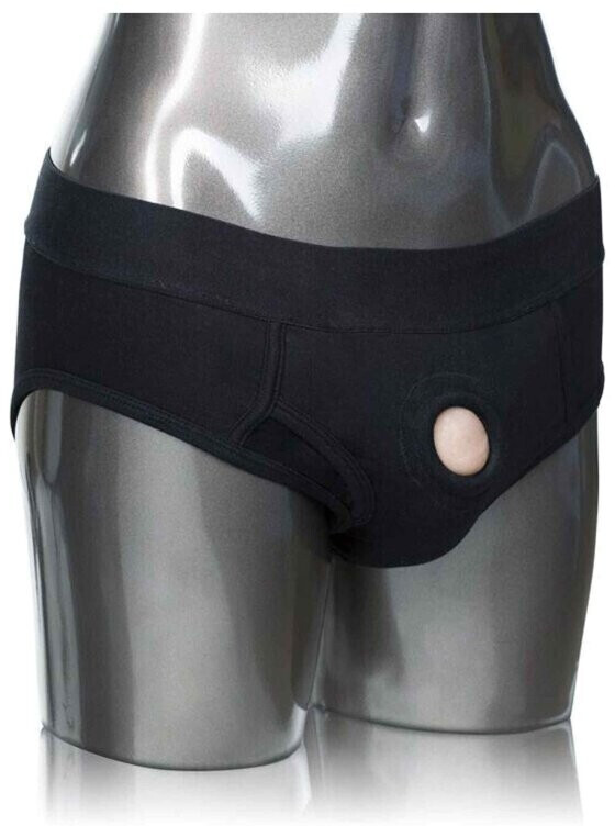CalExotics Packer Gear Brief Harness Black L/XL