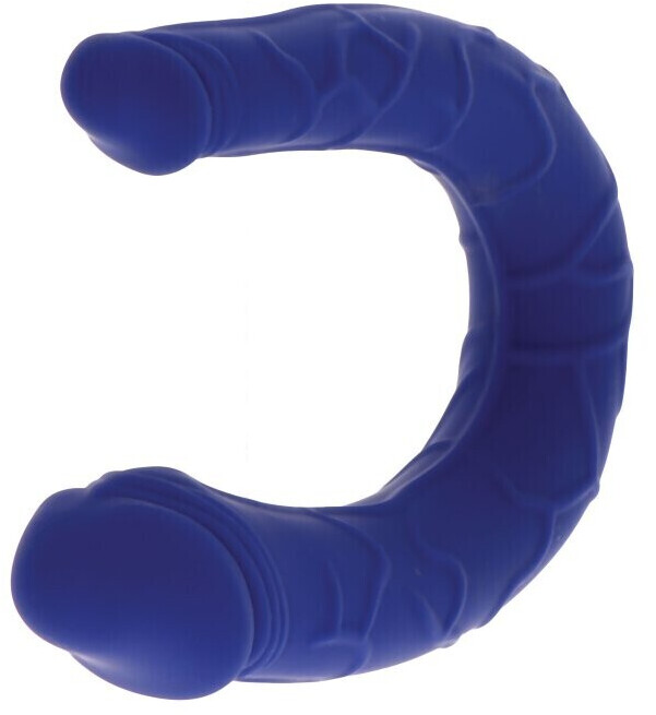 ToyJoy Realistic Mini Double Dong Blue 30 x 3.1 cm