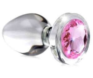 Booty Sparks Pink Gem Glass Anal Plug Small 2,5 cm ab 15,50