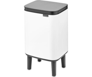Brabantia Mülleimer Bo Hi 4 Liter – Soft-Close Deckel, Herausnehmbarer Inneneimer, Mattschwarz Für Bad & Homeoffice
