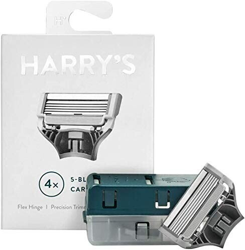 Harry's 5-Klingen-Kartuschen für Präzisionstrimmer (4 Stk.)