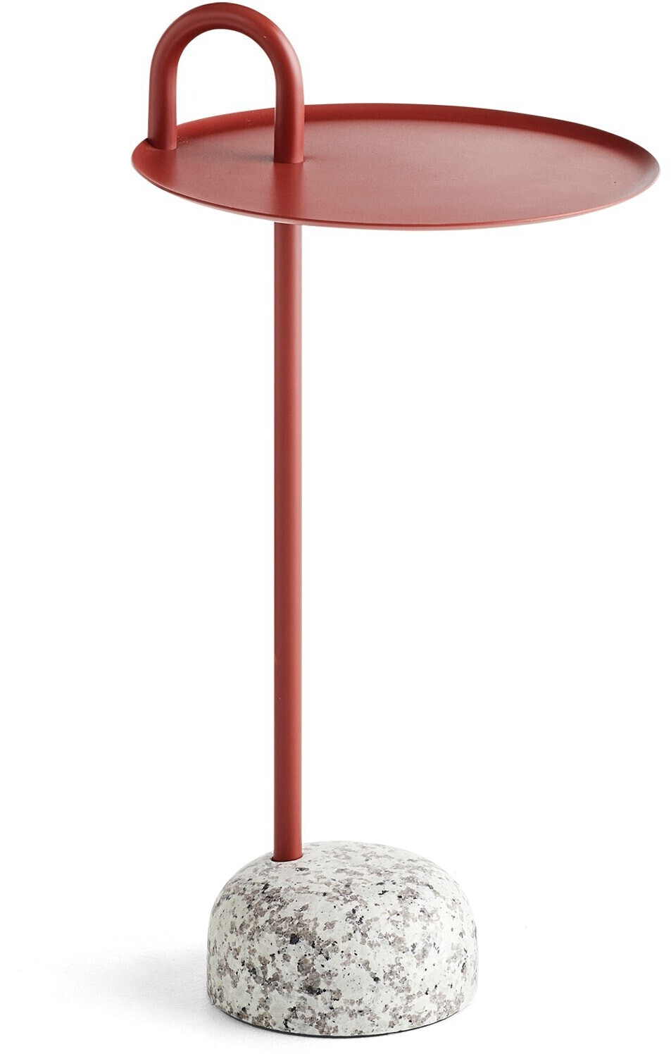 HAY Bowler Side Table 70,5x36cm tile red (607)