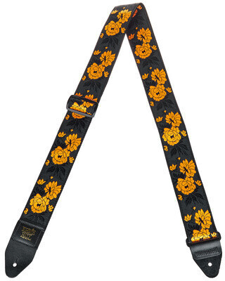 ERNIE BALL E-Guitar Strap Tangerine Rose (P05358)