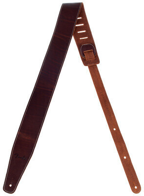 Photos - Guitar Accessory Fender Broken-in Leather Strap Brown  (099-0641-050)