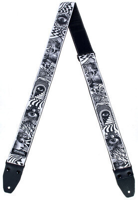 Jim Dunlop I Love Dust Strap Skulls (ADU ILD04)