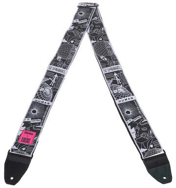 Jim Dunlop I Love Dust/Robot Heart Strap (ADU ILD11)