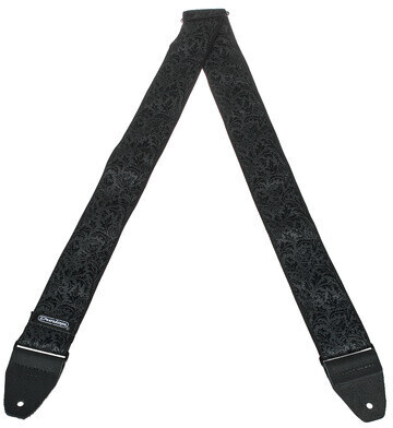 Jim Dunlop Jacquard Strap - Black Thistle (ADU D6714)