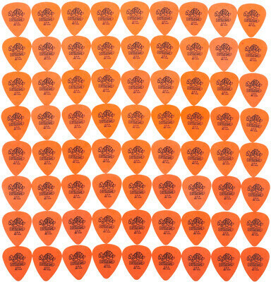 Jim Dunlop Plectrums Tortex 0,60 STD Plektren 72 pieces