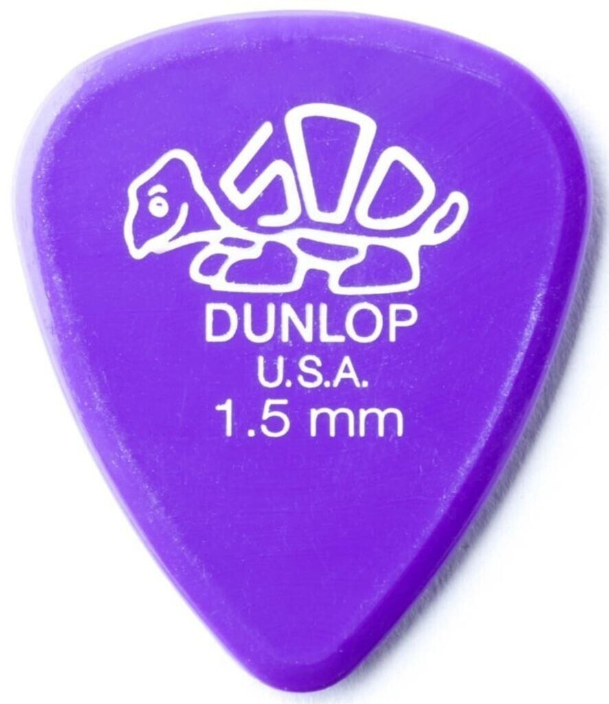 Jim Dunlop Plektren Delrin 500 1,5 Set mit 72 Stück (ADU 41R150)