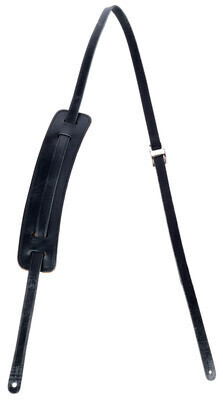 Levys 50's Leather Strap 5/8 BK (M25-BLK)