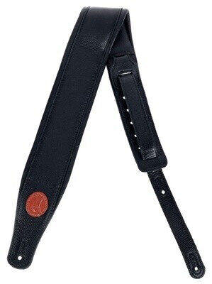 Levys Pad. Garm. Leather Strap 3 BK (MSS2-BLK)